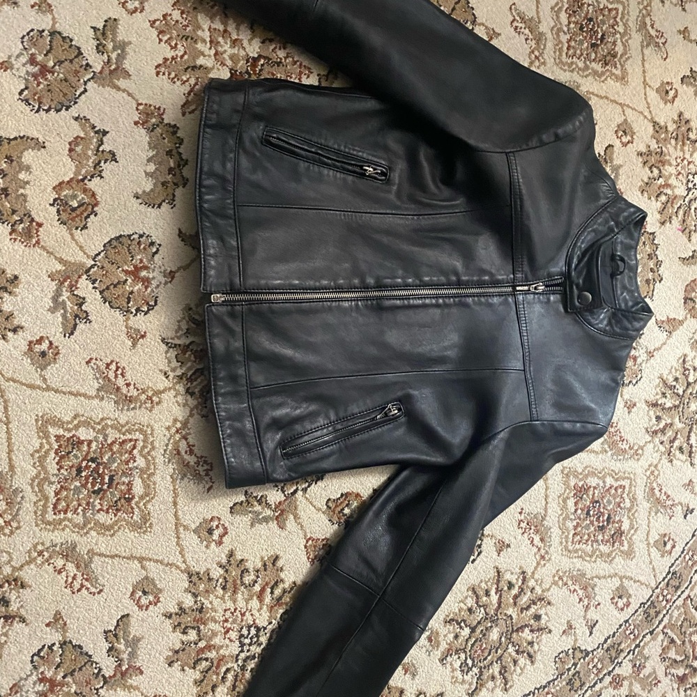 Black Leather Jacket - image 1